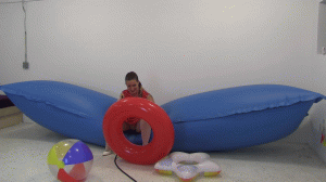 faythonfire.com - Inflated Pool-Toy Bursting Time! thumbnail